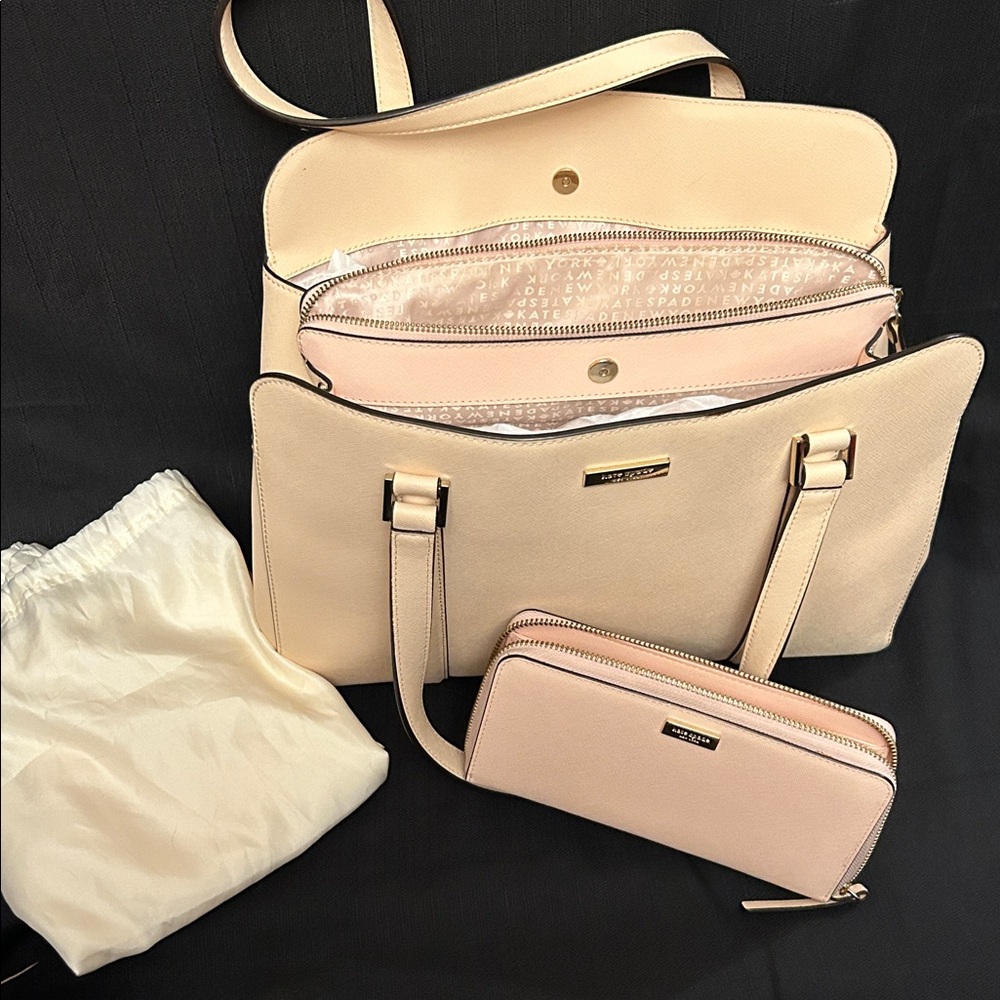 Kate ♠️ Spade Handbag 👜 and Wallet Set